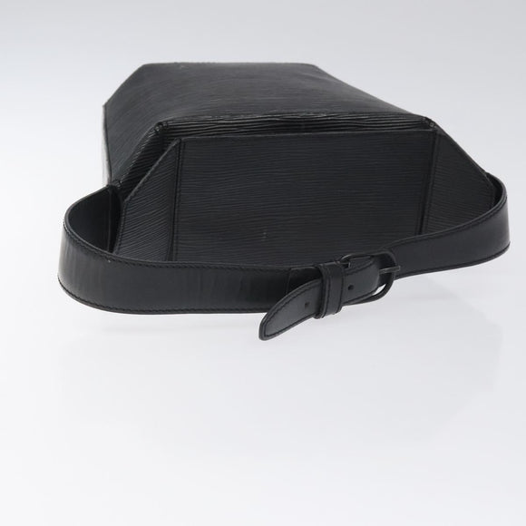 LOUIS VUITTON Epi Sac Seau Shoulder Bag Black M80161 LV Auth 126787
