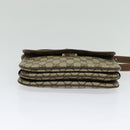 GUCCI GG Supreme Web Sherry Line Bag PVC Beige 001 113 6862 8039 Auth 126794-10