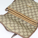 GUCCI GG Supreme Web Sherry Line Bag PVC Beige 001 113 6862 8039 Auth 126794-15