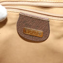 GUCCI GG Supreme Web Sherry Line Bag PVC Beige 001 113 6862 8039 Auth 126794-16