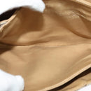 GUCCI GG Supreme Web Sherry Line Bag PVC Beige 001 113 6862 8039 Auth 126794-17