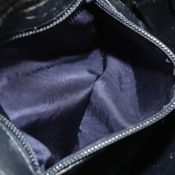 LOEWE Anagram Chain Shoulder Bag Leather Gold Auth 126798