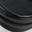 LOUIS VUITTON Epi Jeune Fille MM Shoulder Bag Black M52152 LV Auth 126801V-14