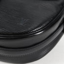 LOUIS VUITTON Epi Jeune Fille MM Shoulder Bag Black M52152 LV Auth 126801V-15