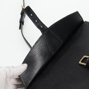 LOUIS VUITTON Epi Jeune Fille MM Shoulder Bag Black M52152 LV Auth 126801V-18