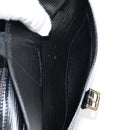 LOUIS VUITTON Epi Jeune Fille MM Shoulder Bag Black M52152 LV Auth 126801V-19