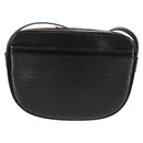 LOUIS VUITTON Epi Jeune Fille MM Shoulder Bag Black M52152 LV Auth 126801V-2