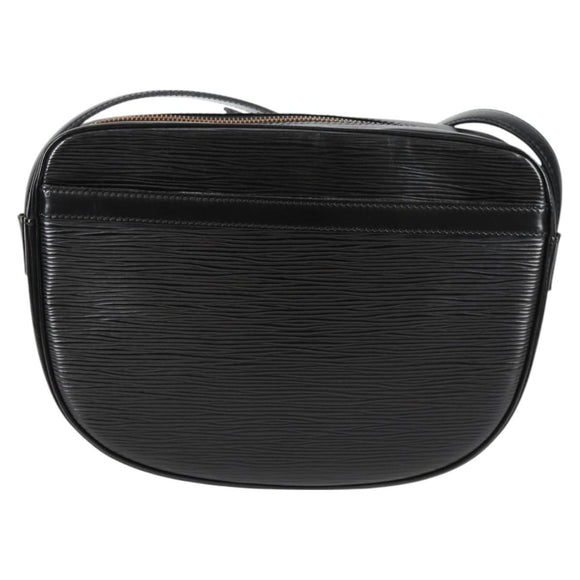LOUIS VUITTON Epi Jeune Fille MM Shoulder Bag Black M52152 LV Auth 126801V