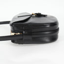 LOUIS VUITTON Epi Jeune Fille MM Shoulder Bag Black M52152 LV Auth 126801V-3