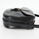 LOUIS VUITTON Epi Jeune Fille MM Shoulder Bag Black M52152 LV Auth 126801V-4