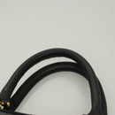 VERSACE Hand Bag PVC Leather 2way Black Gold Auth 126813-8