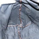 FENDI Pecan Canvas Tote Bag Nylon Brown Black Auth 126824-17