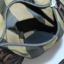 FENDI Pecan Canvas Tote Bag Nylon Brown Black Auth 126824-19