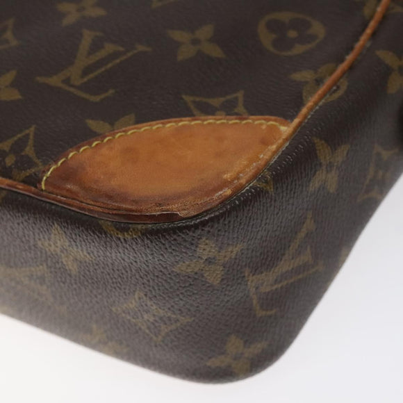 LOUIS VUITTON Monogram Compiegne 28 Clutch Bag M51845 LV Auth 126832