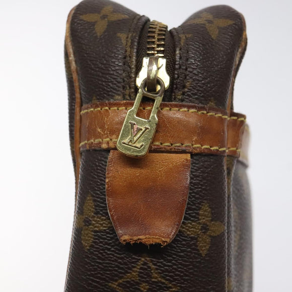 LOUIS VUITTON Monogram Compiegne 28 Clutch Bag M51845 LV Auth 126832