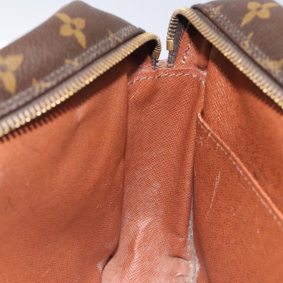 LOUIS VUITTON Monogram Compiegne 28 Clutch Bag M51845 LV Auth 126832