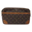 LOUIS VUITTON Monogram Compiegne 28 Clutch Bag M51845 LV Auth 126832-13