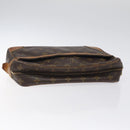 LOUIS VUITTON Monogram Compiegne 28 Clutch Bag M51845 LV Auth 126832-5