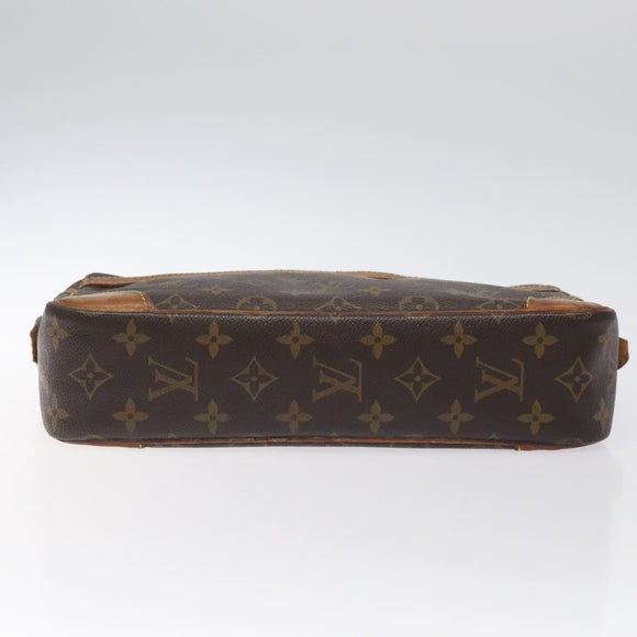 LOUIS VUITTON Monogram Compiegne 28 Clutch Bag M51845 LV Auth 126832