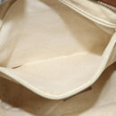 GUCCI GG Canvas Shoulder Bag Beige Silver 337598 Auth 126845-20