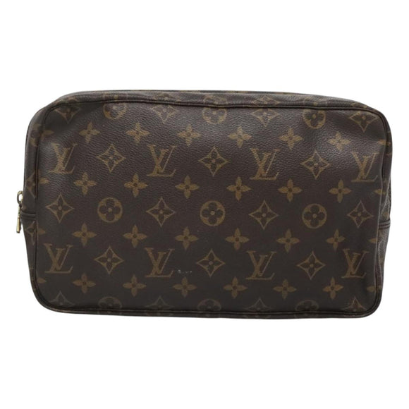 LOUIS VUITTON Monogram Trousse Toilette 28 Clutch Bag M47522 LV Auth 126851