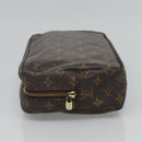 LOUIS VUITTON Monogram Trousse Toilette 28 Clutch Bag M47522 LV Auth 126851-3