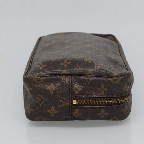 LOUIS VUITTON Monogram Trousse Toilette 28 Clutch Bag M47522 LV Auth 126851