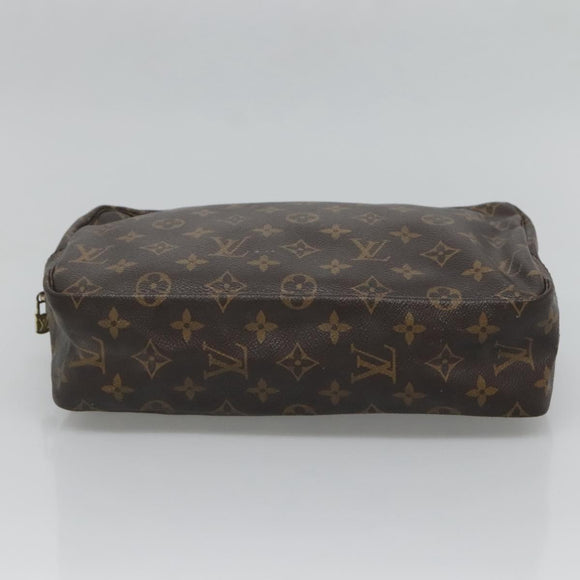LOUIS VUITTON Monogram Trousse Toilette 28 Clutch Bag M47522 LV Auth 126851