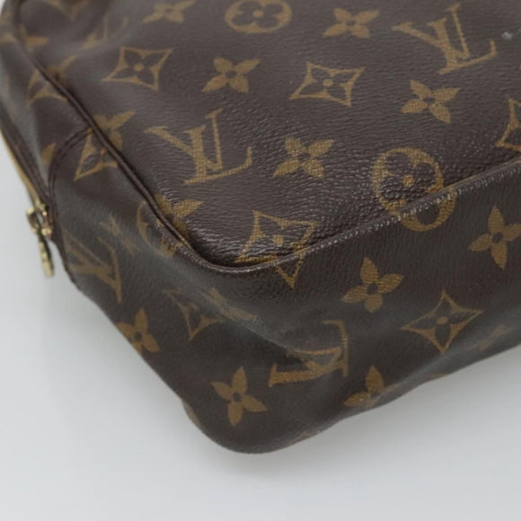 LOUIS VUITTON Monogram Trousse Toilette 28 Clutch Bag M47522 LV Auth 126851