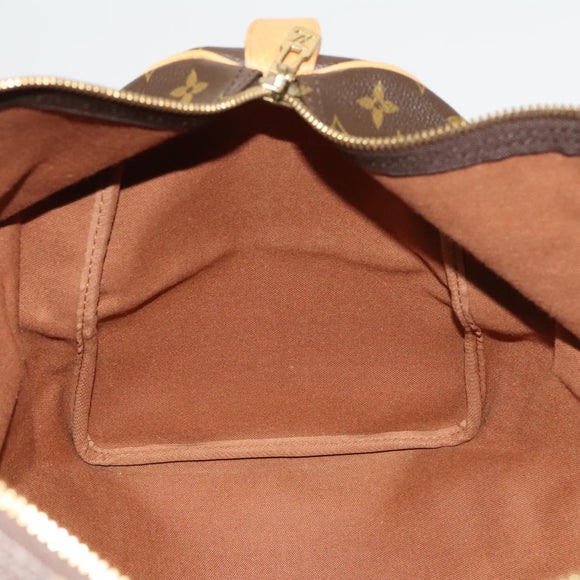 LOUIS VUITTON Monogram Keepall 45 Boston Bag M41428 LV Auth 126875