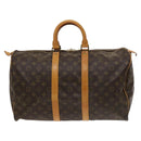 LOUIS VUITTON Monogram Keepall 45 Boston Bag M41428 LV Auth 126875-13