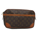 LOUIS VUITTON Monogram Compiegne 28 Clutch Bag M51845 LV Auth 126878-1