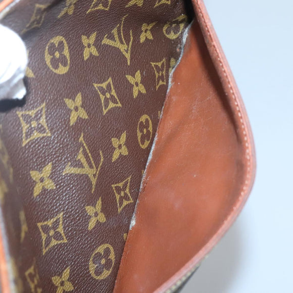 LOUIS VUITTON Monogram Compiegne 28 Clutch Bag M51845 LV Auth 126878