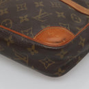 LOUIS VUITTON Monogram Compiegne 28 Clutch Bag M51845 LV Auth 126878-7
