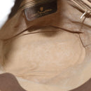 GUCCI Web Sherry Line GG Supreme Shoulder Bag PVC Beige 904 02 081 Auth 126882-16