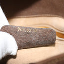 GUCCI Web Sherry Line GG Supreme Shoulder Bag PVC Beige 904 02 081 Auth 126882-20