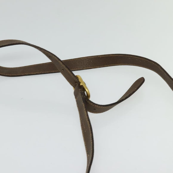 GUCCI Web Sherry Line GG Supreme Shoulder Bag PVC Beige 904 02 081 Auth 126882