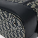 Christian Dior Trotter Canvas Hand Bag Navy Auth 126883-9