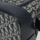 Christian Dior Trotter Canvas Hand Bag Navy Auth 126883-15