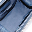Christian Dior Trotter Canvas Hand Bag Navy Auth 126883-11