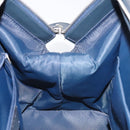 Christian Dior Trotter Canvas Hand Bag Navy Auth 126883-19