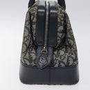 Christian Dior Trotter Canvas Hand Bag Navy Auth 126883-3