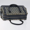 Christian Dior Trotter Canvas Hand Bag Navy Auth 126883-6