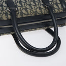 Christian Dior Trotter Canvas Hand Bag Navy Auth 126883-7