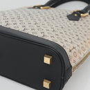 LOUIS VUITTON Monogram Mini Alma Haut Hand Bag Blue M92202 LV Auth 126892-9