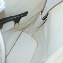 LOUIS VUITTON Monogram Mini Alma Haut Hand Bag Blue M92202 LV Auth 126892-18