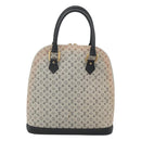 LOUIS VUITTON Monogram Mini Alma Haut Hand Bag Blue M92202 LV Auth 126892-13