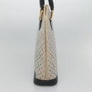 LOUIS VUITTON Monogram Mini Alma Haut Hand Bag Blue M92202 LV Auth 126892-3