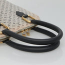 LOUIS VUITTON Monogram Mini Alma Haut Hand Bag Blue M92202 LV Auth 126892-7