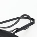 PRADA Tote Bag Nylon 2way Black Gold Auth 126914V-10